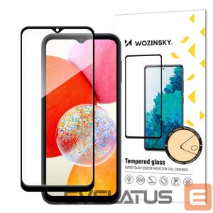 Apsauginiai stiklai Wozinsky - Wozinsky Full Glue Tempered Glass with Black Frame for Samsung A15 / A15 5G 