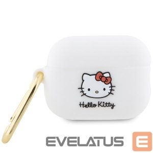 Kitas telefono priedas Hello Kitty  Hello Kitty Silicone 3D Kitty Head case for AirPods Pro 2 (2022/2023) - white 