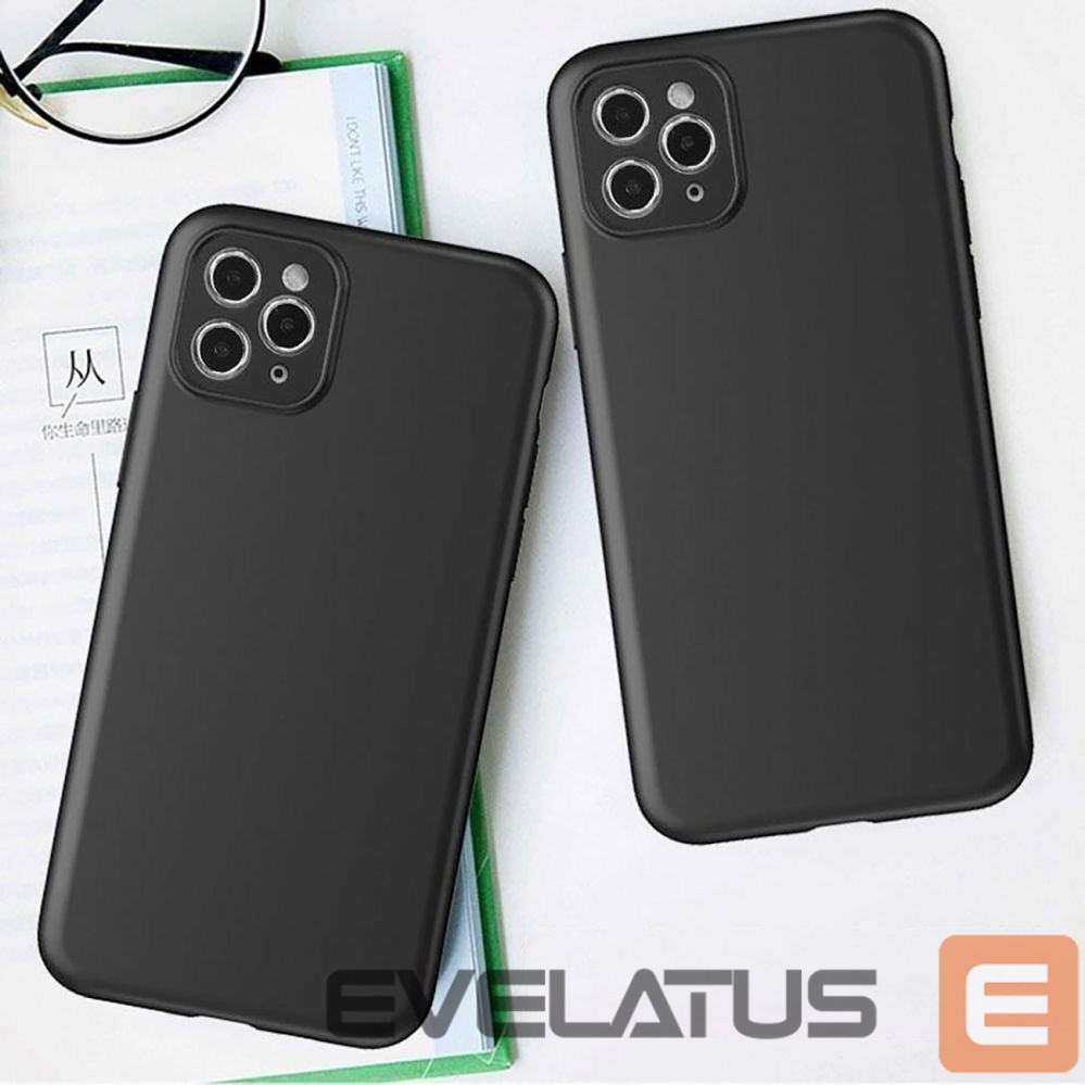 Nugarėlės dėklai Hurtel Soft Case for Samsung Galaxy A55 - black