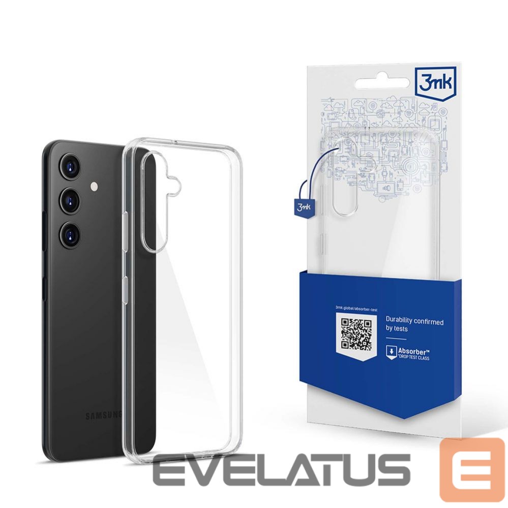 Nugarėlės dėklai 3MK 3mk Clear Case for Samsung Galaxy S24 - transparent