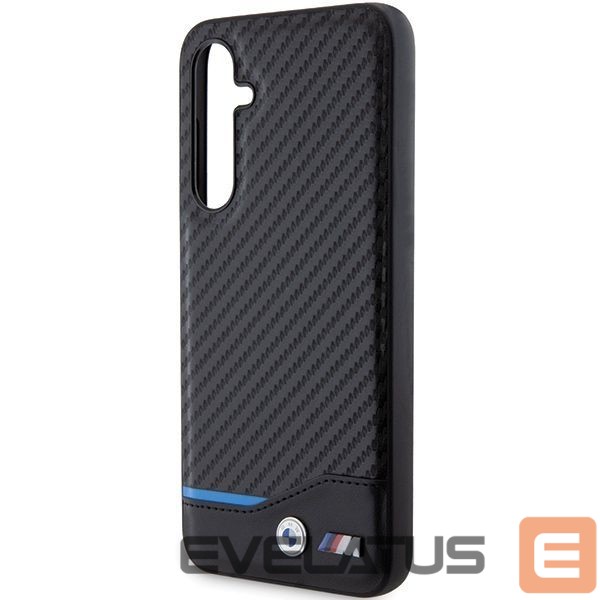 Nugarėlės dėklai BMW BMW BMHCS23FE22NBCK S23 FE S711 black/black Leather Carbon