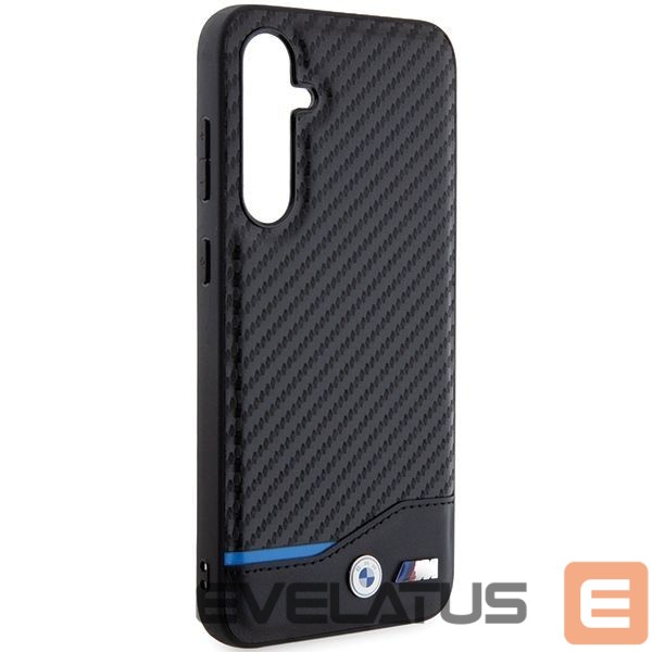 Nugarėlės dėklai BMW BMW BMHCS23FE22NBCK S23 FE S711 black/black Leather Carbon