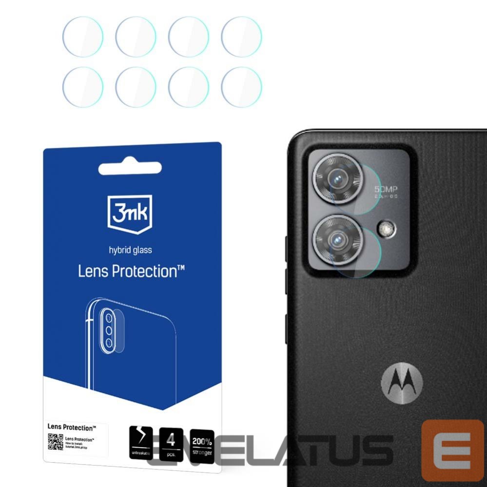 Apsauginiai stiklai 3MK 3mk Lens Protection hybrid camera glass for Motorola Edge 40 Neo