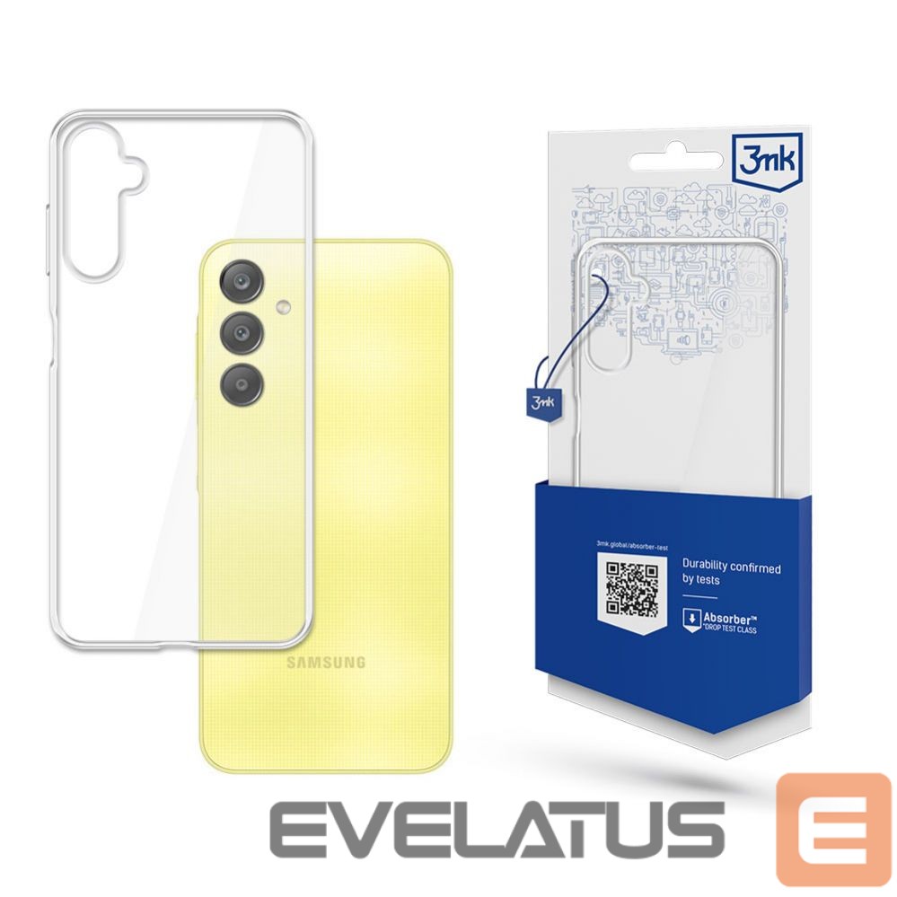 Kitas telefono priedas 3MK 3mk Armor Case for Samsung Galaxy A25 5G - transparent