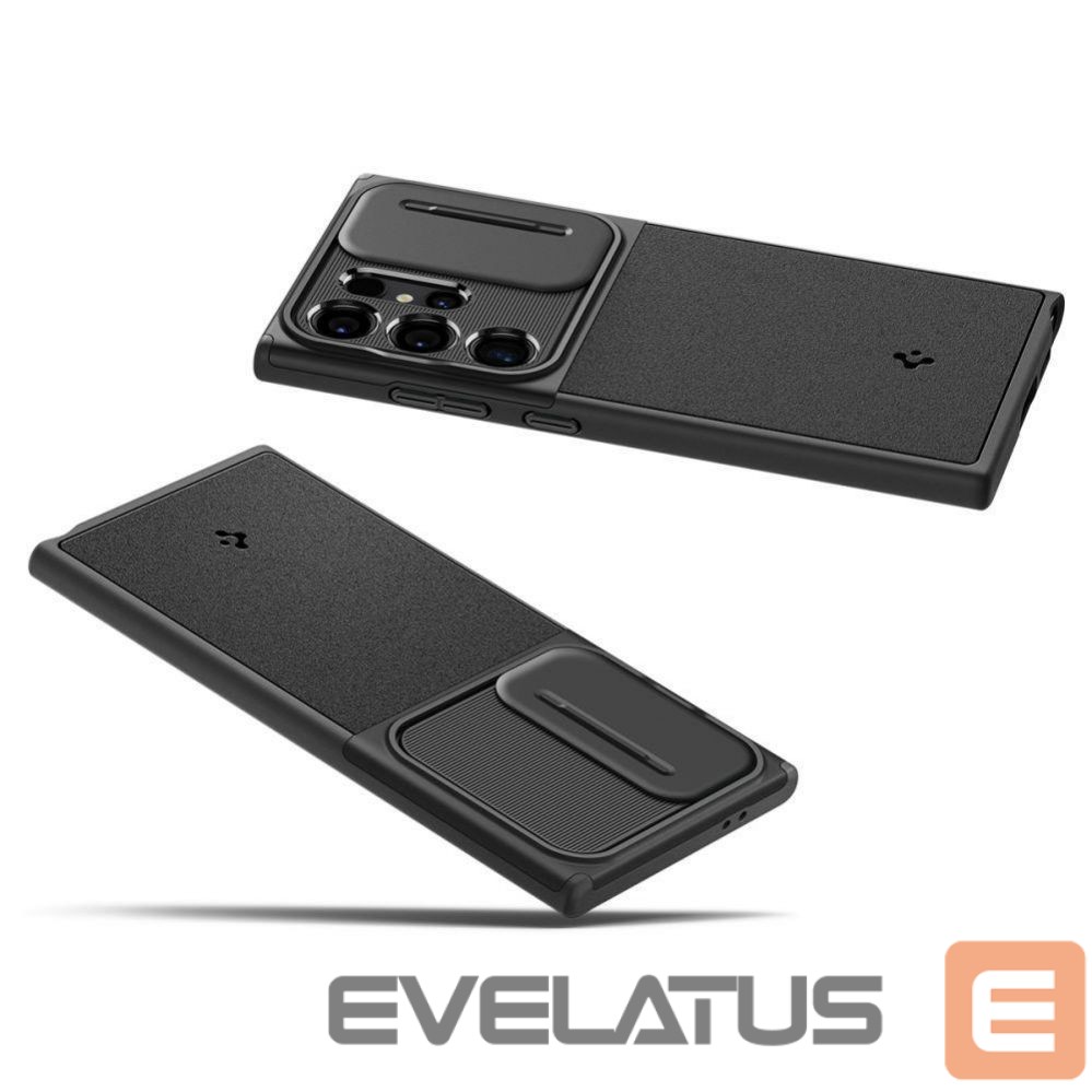 Kitas telefono priedas Spigen Spigen Optik Armor Case for Samsung Galaxy S24 Ultra - Black