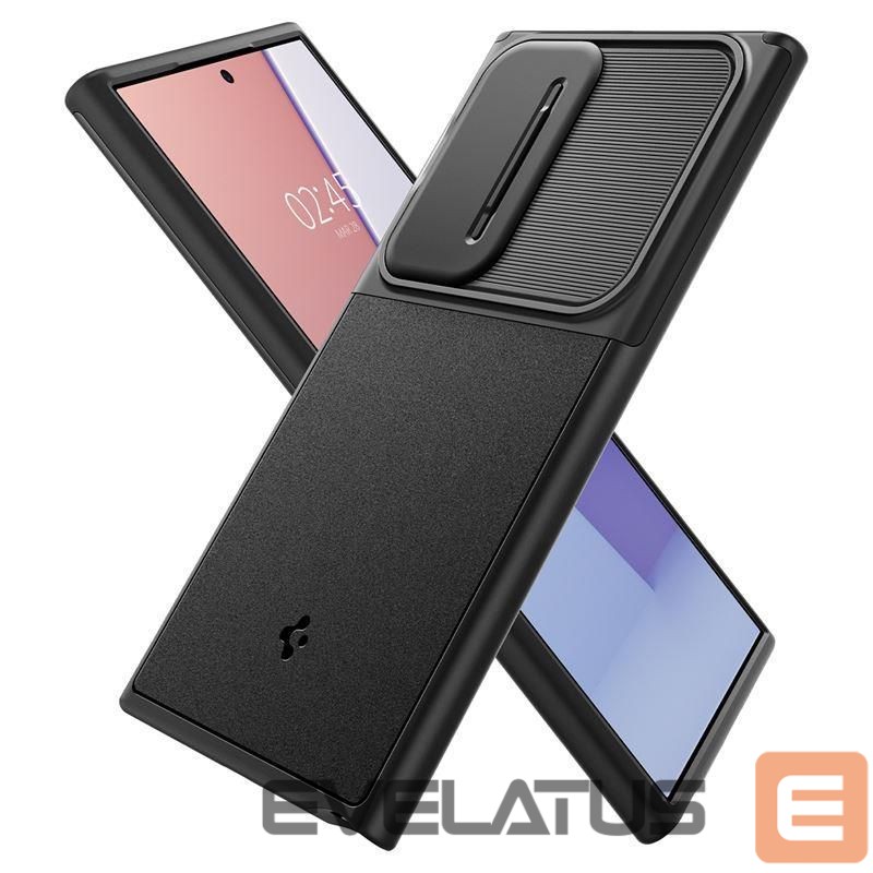 Kitas telefono priedas Spigen Spigen Optik Armor Case for Samsung Galaxy S24 Ultra - Black