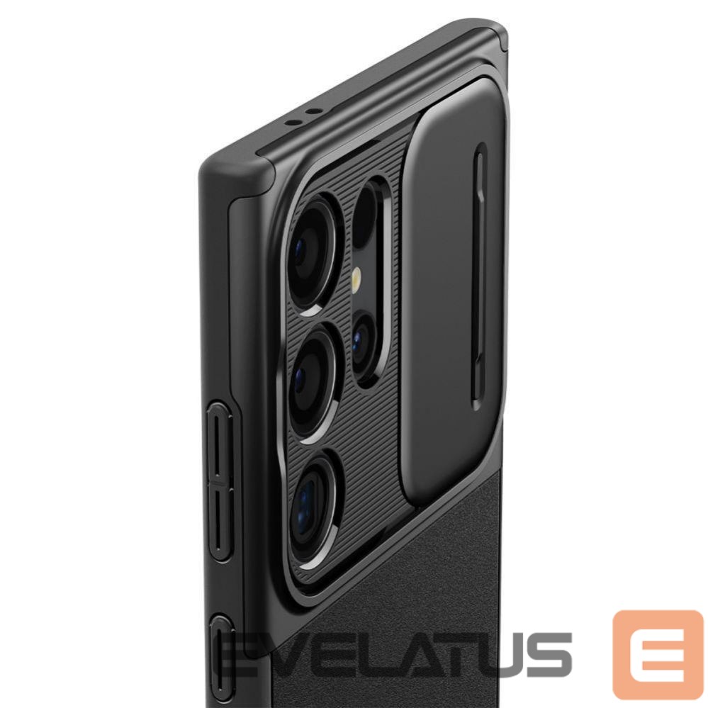Kitas telefono priedas Spigen Spigen Optik Armor Case for Samsung Galaxy S24 Ultra - Black