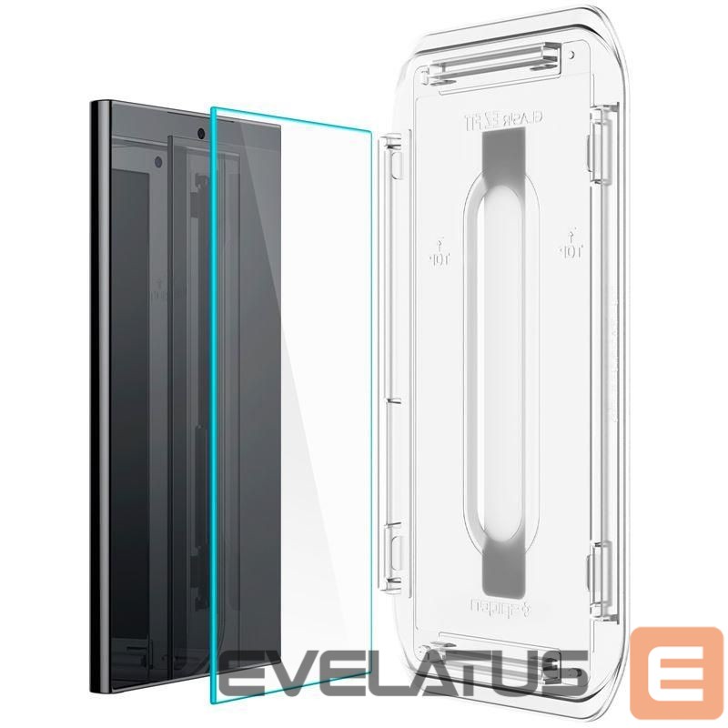 Kitas telefono priedas Spigen Spigen Glas.tR EZ Fit Tempered Glass for Samsung Galaxy S24 Ultra - 2 pcs.