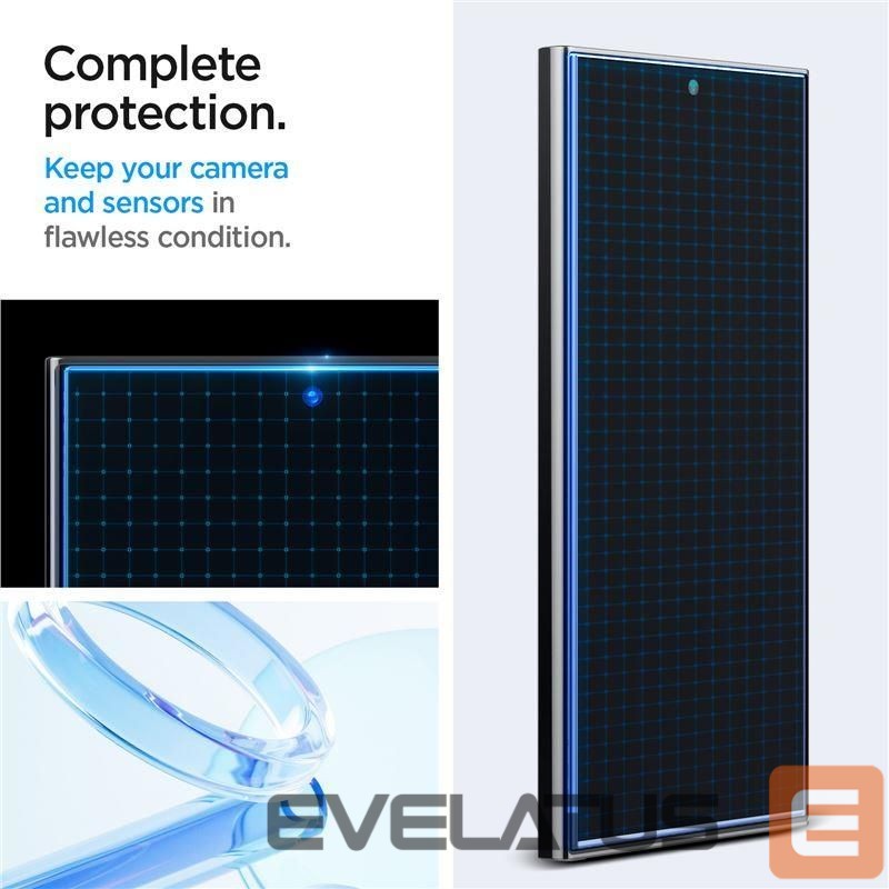 Kitas telefono priedas Spigen Spigen Glas.tR EZ Fit Tempered Glass for Samsung Galaxy S24 Ultra - 2 pcs.