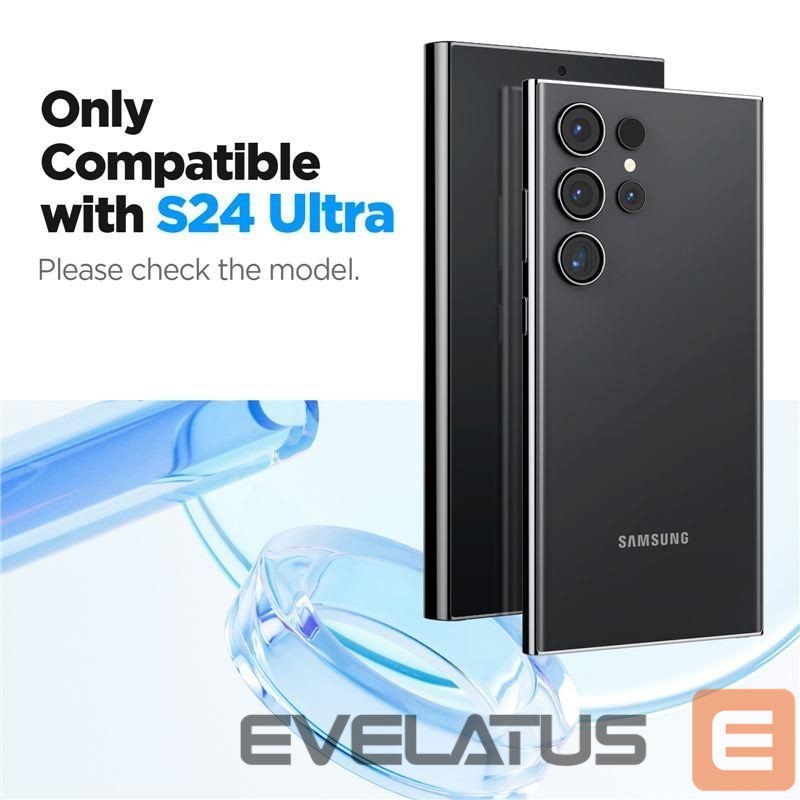 Kitas telefono priedas Spigen Spigen Glas.tR EZ Fit Tempered Glass for Samsung Galaxy S24 Ultra - 2 pcs.