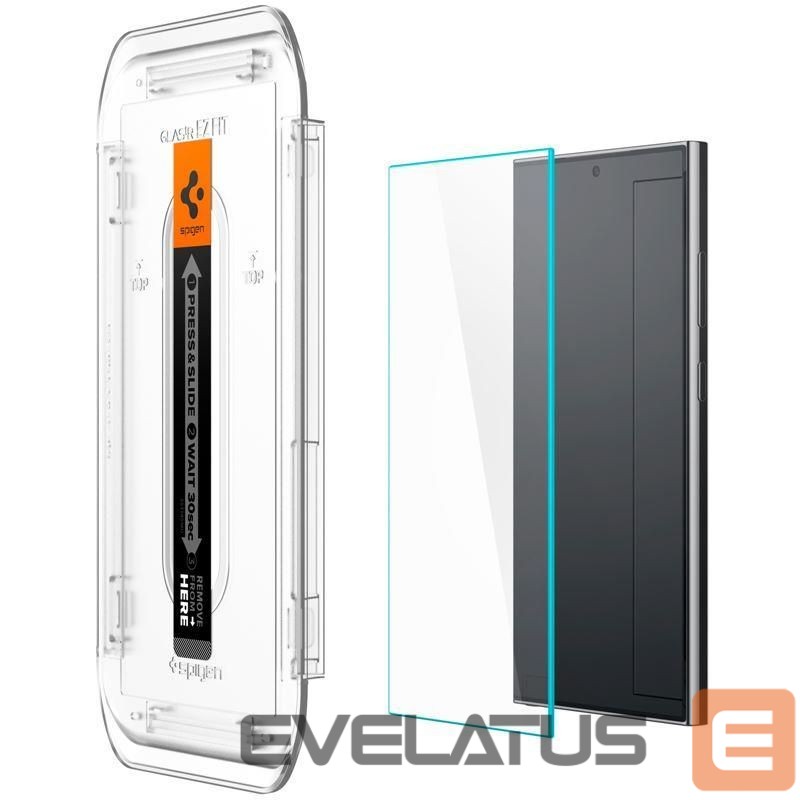 Kitas telefono priedas Spigen Spigen Glas.tR EZ Fit Tempered Glass for Samsung Galaxy S24 Ultra - 2 pcs.