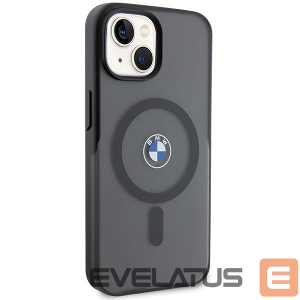 Nugarėlės dėklai BMW BMW IML Signature MagSafe case for iPhone 15 Plus / 14 Plus - black