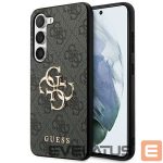 Kitas telefono priedas Guess  Guess 4G Big Metal Logo case for Samsung Galaxy S24 - black