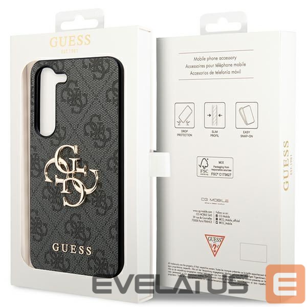 Kitas telefono priedas Guess Guess 4G Big Metal Logo case for Samsung Galaxy S24 - black