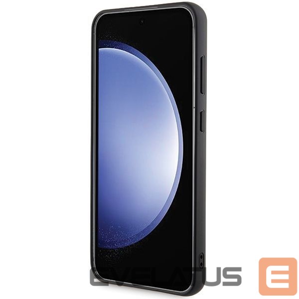 Kitas telefono priedas Karl Lagerfeld Karl Lagerfeld 3D Rubber Ikonik case for Samsung Galaxy S24+ - black