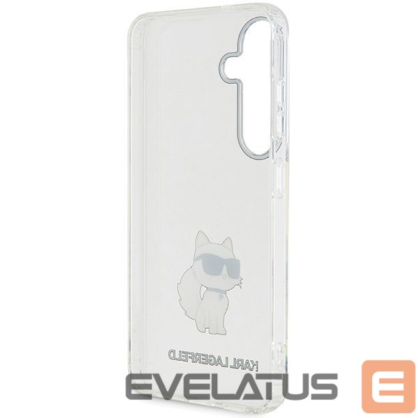 Nugarėlės dėklai Karl Lagerfeld Karl Lagerfeld KLHCS24MHNCHTCT S24+ S926 transparent hardcase IML Choupette