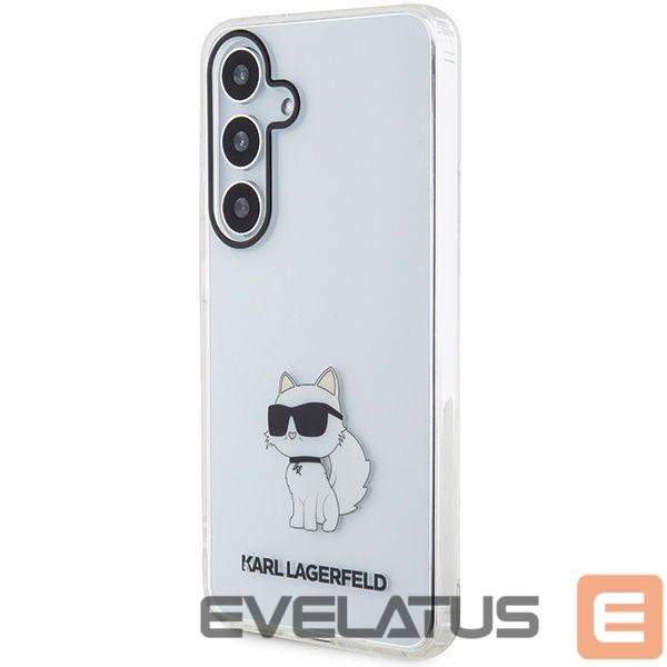 Nugarėlės dėklai Karl Lagerfeld Karl Lagerfeld KLHCS24MHNCHTCT S24+ S926 transparent hardcase IML Choupette