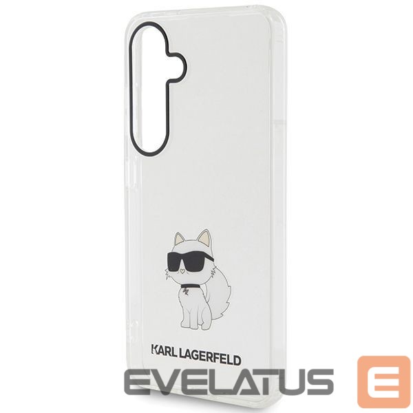 Kitas telefono priedas Karl Lagerfeld Karl Lagerfeld IML Choupette case for Samsung Galaxy S24 - transparent