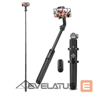 Kitas telefono priedas Spigen  Spigen S560W Bluetooth Selfie Stick with Tripod - Black 