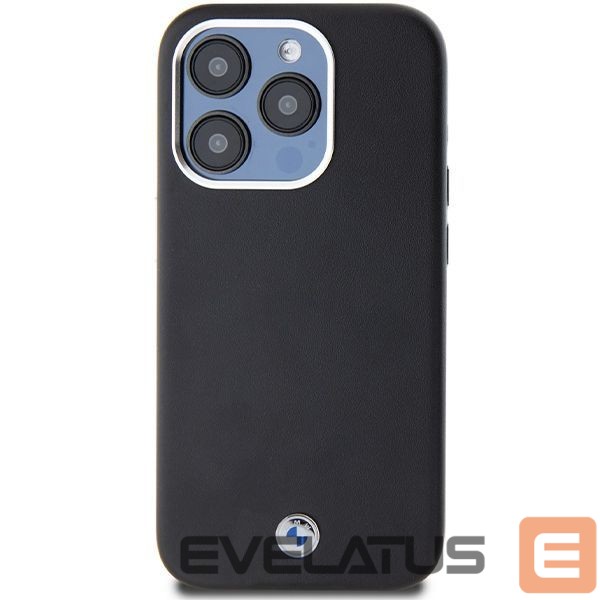 Nugarėlės dėklai BMW BMW Signature Wrapped Metal MagSafe case for iPhone 14 Pro Max - black