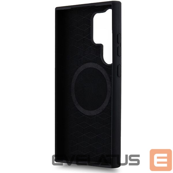Nugarėlės dėklai BMW BMW M Silicone Printed Ring MagSafe case for Samsung Galaxy S24 Ultra - black