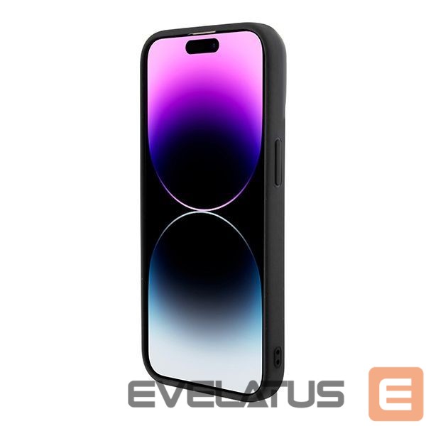 Nugarėlės dėklai Guess Guess GCube Stripes MagSafe case for iPhone 15 Pro Max - black