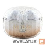 Nugarėlės dėklai Guess  Guess Glitter Gradient TWS Bluetooth headphones with docking station - gold