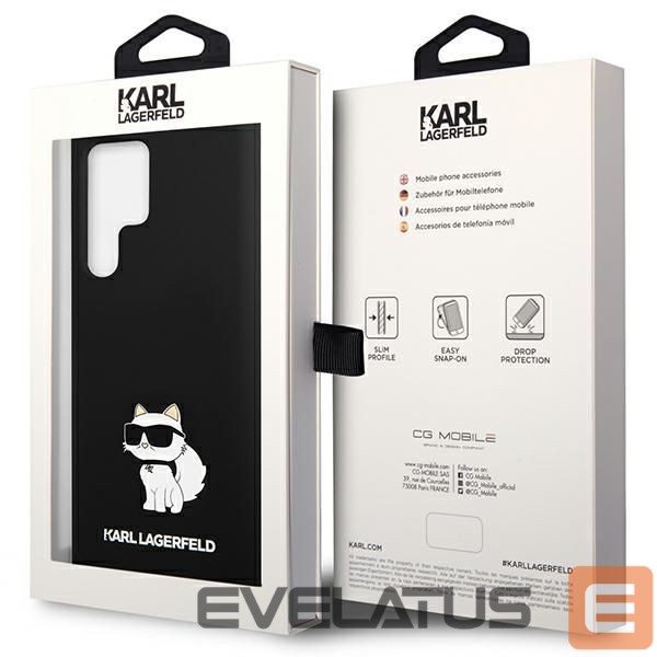 Nugarėlės dėklai Karl Lagerfeld Black