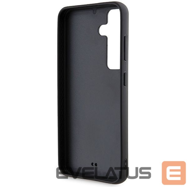 Nugarėlės dėklai Karl Lagerfeld Karl Lagerfeld Rhinestone Metal Logo case for Samsung Galaxy S24+ - black