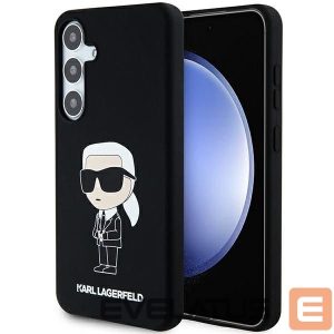 Nugarėlės dėklai Karl Lagerfeld  Karl Lagerfeld Silicone Ikonik case for Samsung Galaxy S24+ - black 