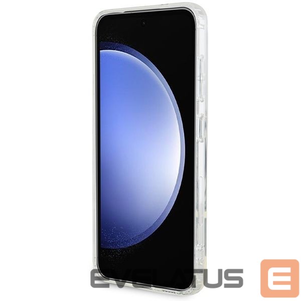 Nugarėlės dėklai Karl Lagerfeld Karl Lagerfeld IML Choupette MagSafe case for Samsung Galaxy S24 - transparent