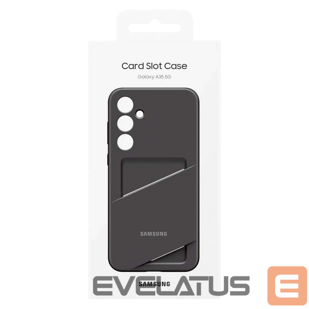 Kitas telefono priedas Samsung Samsung Card Slot Case EF-OA356TBEGWW with card slot for Samsung Galaxy A35 - black
