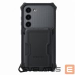 Kiti Samsung  [RETURNED ITEM] Samsung Rugged Gadget Case for Samsung Galaxy S23 Rugged Cover Ring Holder Stand gray (EF-RS911CBEGWW)