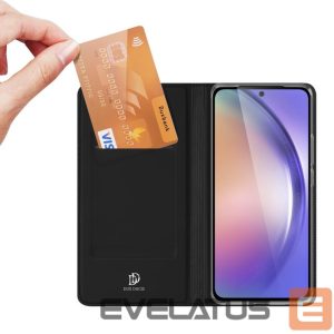 Nugarėlės dėklai Dux Ducis - Dux Ducis Skin Pro case with flap and card slot for Samsung Galaxy A55 5G - black 