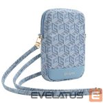 Kitas telefono priedas Guess  Guess Zip GCube Bottom Stripe phone bag - blue 