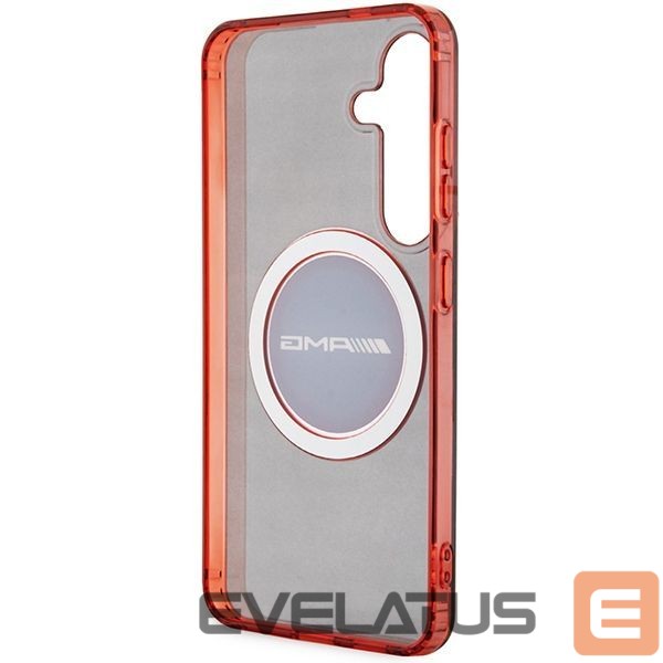 Kitas telefono priedas Mercedes-Benz AMG Transparent Bicolor MagSafe case for Samsung Galaxy S24 - black