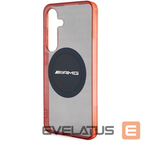 Kitas telefono priedas Mercedes-Benz AMG Transparent Bicolor MagSafe case for Samsung Galaxy S24 - black