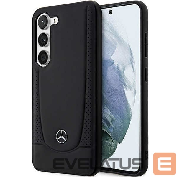 Kitas telefono priedas Mercedes-Benz Mercedes Leather Urban case for Samsung Galaxy S23 FE - black
