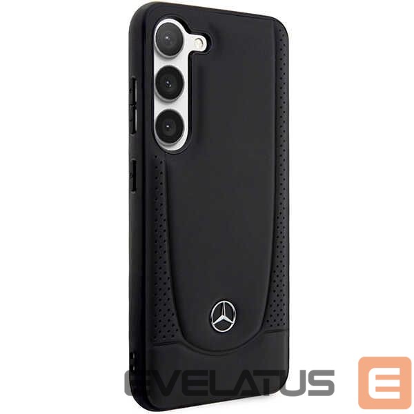 Kitas telefono priedas Mercedes-Benz Mercedes Leather Urban case for Samsung Galaxy S23 FE - black