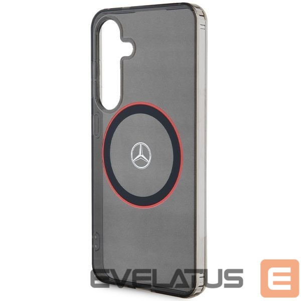 Kitas telefono priedas Mercedes-Benz Mercedes Double Layer W Red MagSafe case for Samsung Galaxy S24 - black
