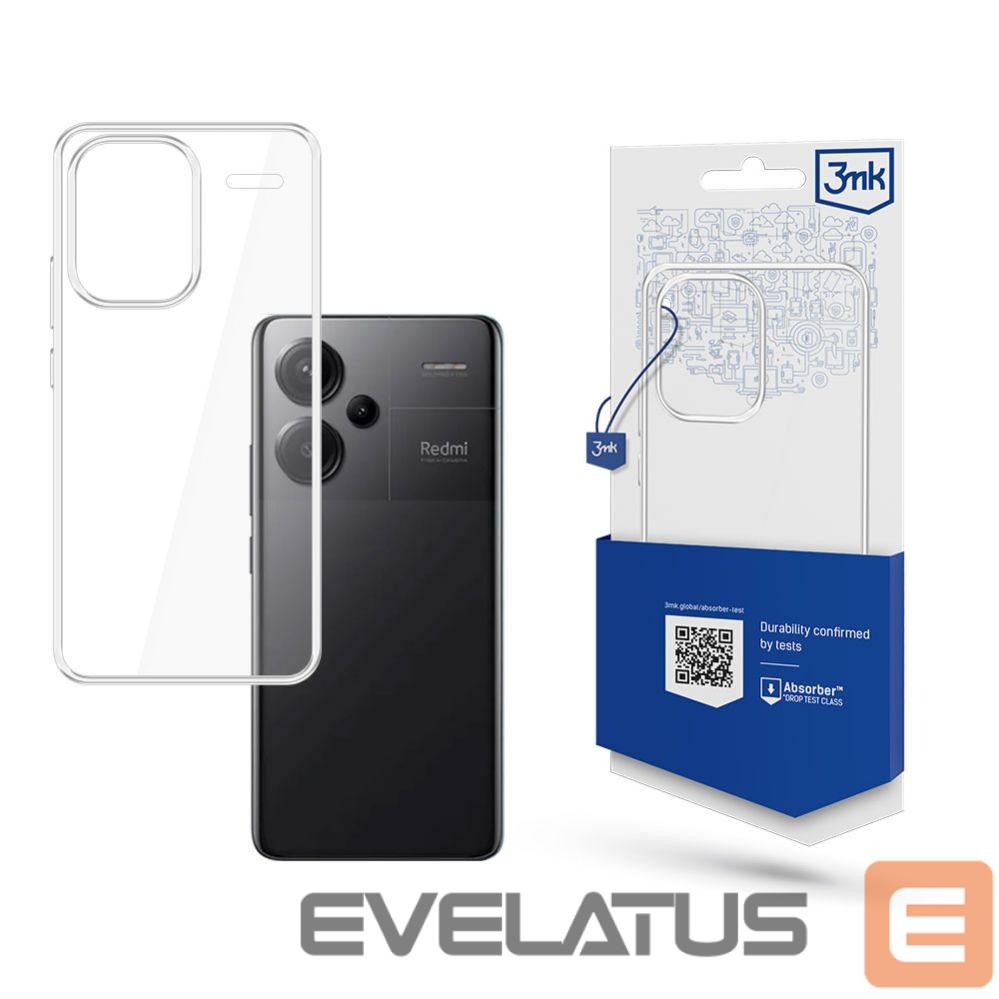 Kitas telefono priedas 3MK 3mk Clear Case for Xiaomi Redmi Note 13 Pro+ - transparent
