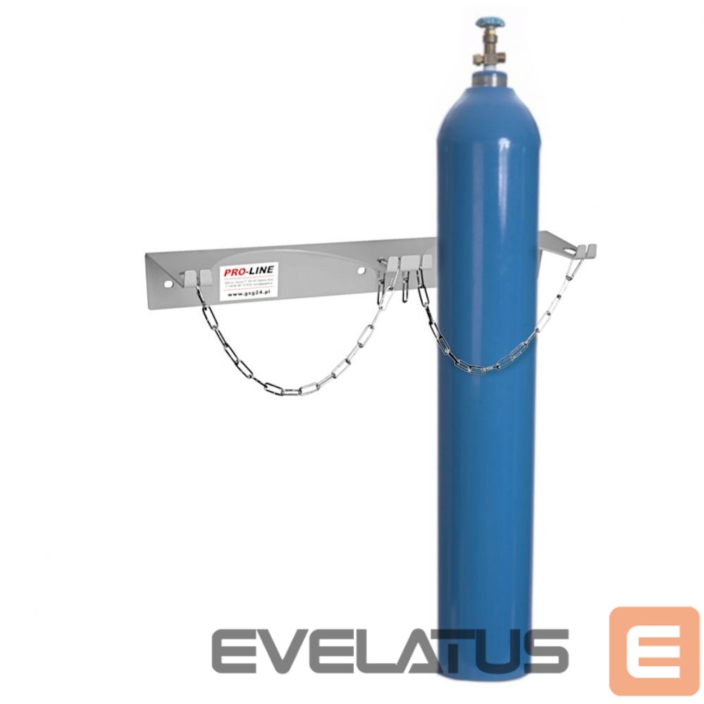Kitas telefono priedas Pro-Line Wall holder for 1 gas cylinder, max. diameter 250 mm PRO-LINE cylinders