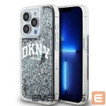 Nugarėlės dėklai DKNY  DKNY Liquid Glitter Big Logo iPhone 13 Pro / 13 Case - Black 
