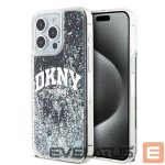 Nugarėlės dėklai DKNY  DKNY Liquid Glitter Big Logo iPhone 13 Pro Max Case - Black 
