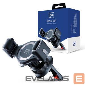 Automatinis laikiklis 3MK  3mk Memo Hug car phone holder for air vent - black 