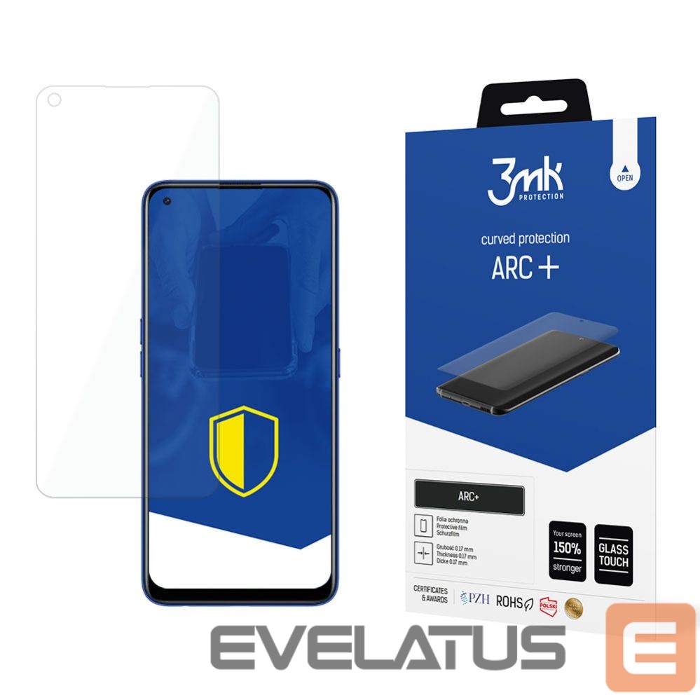 Kitas telefono priedas 3MK 3mk ARC+ foil for Realme 7 Pro