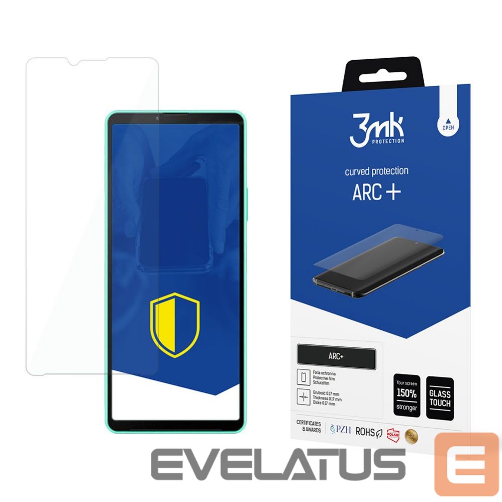 Kitas telefono priedas 3MK 3mk ARC+ foil for Sony Xperia 10 IV