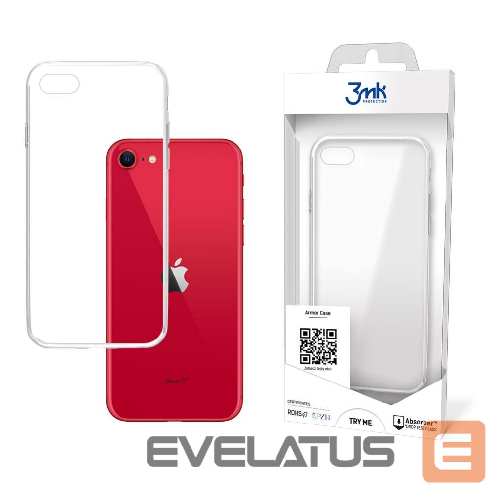 Kitas telefono priedas 3MK 3mk Armor Case for iPhone 7 / 8 / SE 2020 / SE 2022 - transparent