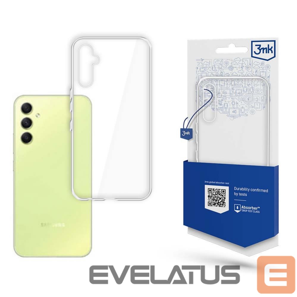 Kitas telefono priedas 3MK 3mk Armor Case for Samsung Galaxy A55 5G - transparent