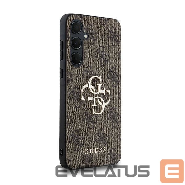 Kitas telefono priedas Guess Guess 4G Big Metal Logo case for Samsung Galaxy A35 - brown